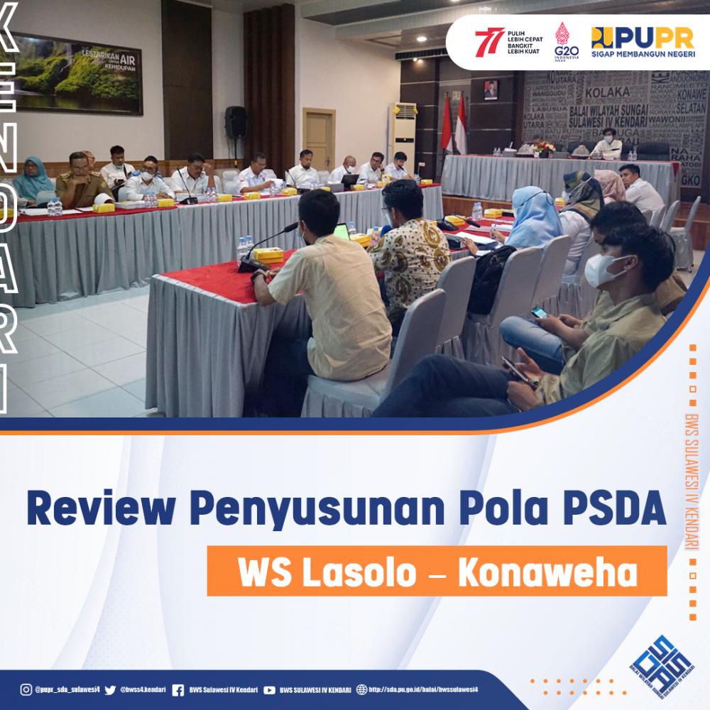 Review Penyusunan Pola PSDA WS Lasolo Konaweha